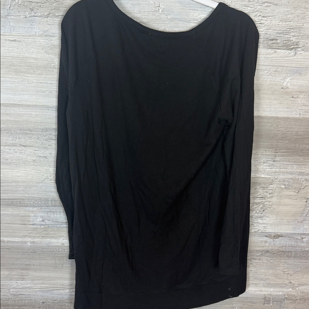 Athleta Women's Black Long Sleeve Top - Picture 6 of 6
